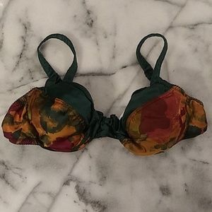 Vintage Victorias Secret Satin Underwire Bra 32B